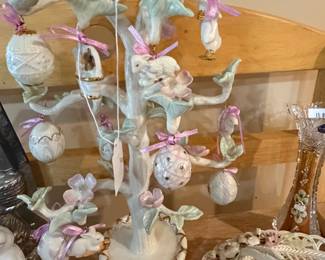 Belleek Easter tree
