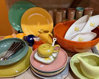 Russel Wright & Fiesta dishes