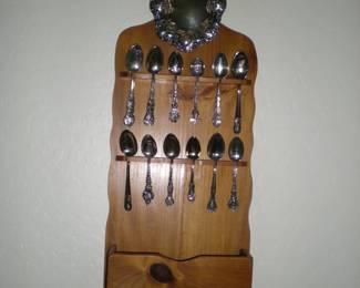 large spoon collection (not all pictured)