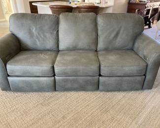 power reclining 6' sofa