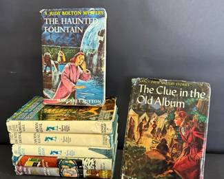 Nancy Drew and Judy Bolton Mystery Hardcover Book Collection by Carolyn Keene and Margaret Sutton