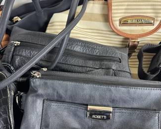 Large Mixed Handbag, Wallet  Hat Collection  Fashion Purses, Clutches  Straw Hats