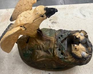 cast iron bank