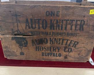 vintage advertising box