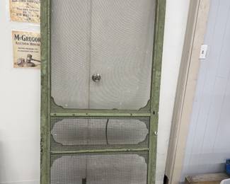 vintage screen door\