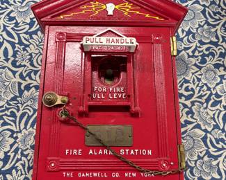 Gamewell fire box