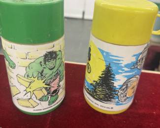vintage thermos'