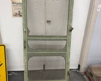 vintage screen door
