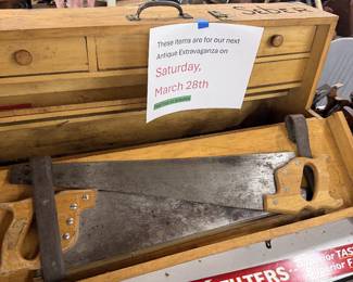 antique toolbox