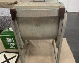 wooden churn