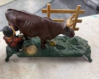 cast iron bank