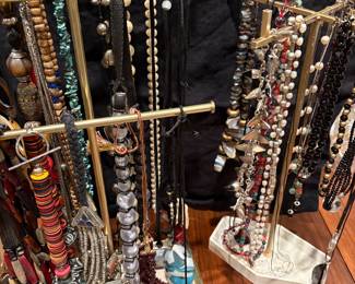 Costume jewelry- necklaces -some Sterling