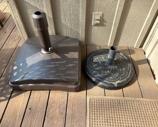 Patio umbrella bases