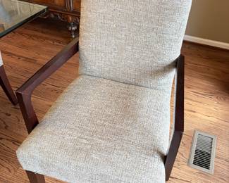 Another view of the dining armchair