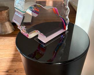 "EVE" by Yankel Ginzburg with lit stand (marble top)