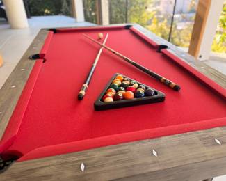 Brand new outdoor pool table