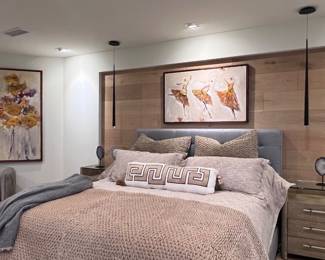 King bed set with split frame mattress