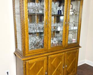 Wood China Cabinet 