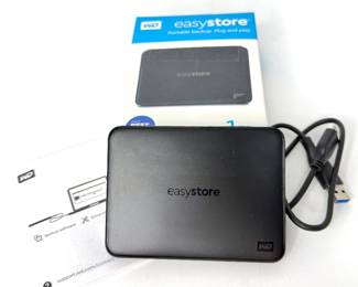 EasyStore 1TB External USB Portable Hard Drive 