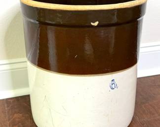 Vintage 6 Gallon Crock 