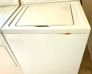 Top Load Whirlpool Washer With Agitator 