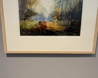 Abstract Impressionist Landscape Art Print