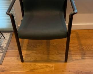 Herman Miller EL101 Modern Upholstered Guest Chair with Metal Frame