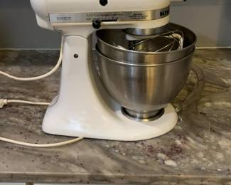 KitchenAid Classic Series Tilt-Head Stand Mixer with Stainless Steel Bowl