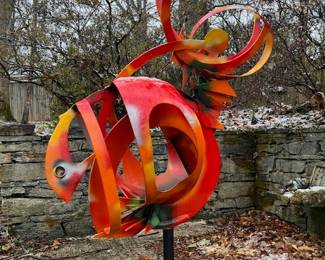 "Pisces Denied" Sculpture by Jerome Harris Parmet
