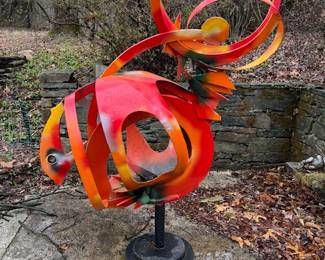 "Pisces Denied" Sculpture by Jerome Harris Parmet