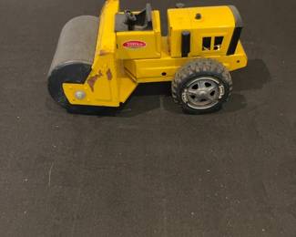 Vintage Tonka Steam Roller Pressed Steel Construction Toy