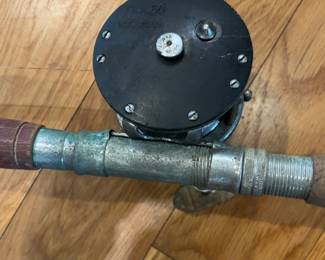 Vintage Casting Fishing Rod and Reel Combo