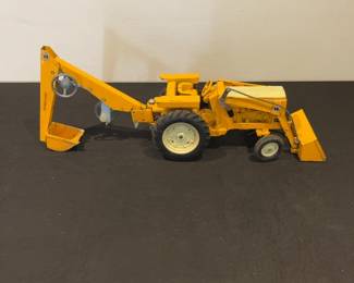Vintage International Harvester 3414 Backhoe Loader Toy