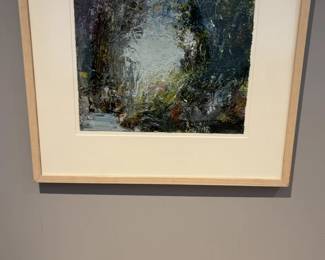 Abstract Impressionist Oil Painting on Canvas