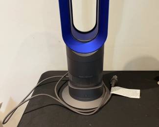 Dyson AM09 Hot + Cool Bladeless Fan and Heater - Iron/Blue