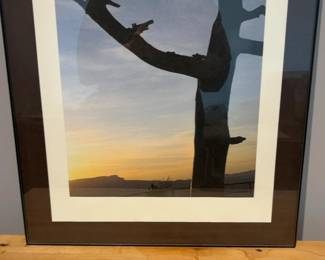 Abstract Tree Silhouette Framed Wall Art