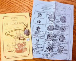 Spanish Cobb Shipwreck Treasure Necklace set in 18kt gold