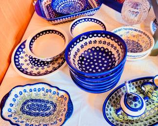 Polish Pottery including Unikat