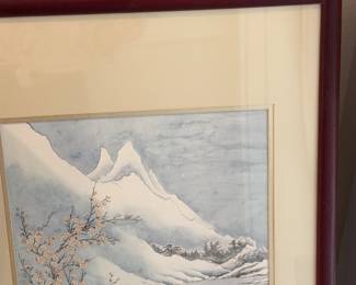 framed  Asian  Prints
