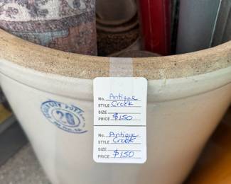  Garden City Pottery Crock $150 San Jose CA