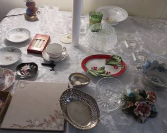 decor     small  Waterford   glasses