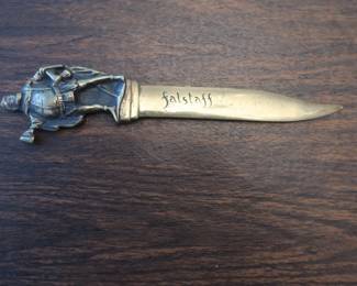 Falstaff letter opener