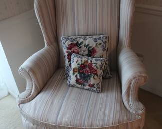 wing back chair