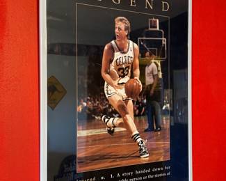 Larry Bird Legend Framed Print
