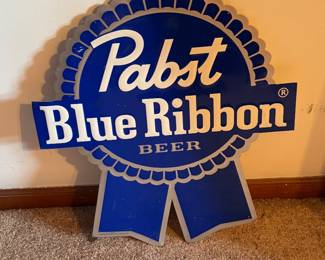 Pabst Blue Ribbon Sign