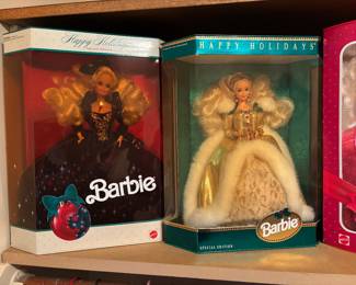 Christmas Barbies