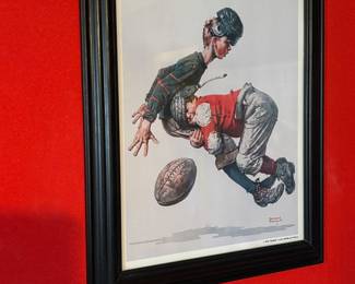 Norman Rockwell Framed Print