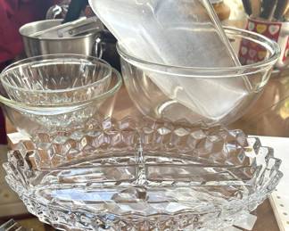 Glass ware includes Fostoria American