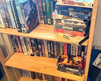 Tons of VHS tapes videos never opened