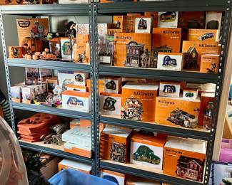 A LOT of Dept. 56 Halloween shown in the next few pictures.